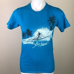 Stedman Super Hi-Cru Ski Hawaii Vintage Novelty Tee
